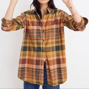 Flannel Sunday Shirt in Seconda Plaid